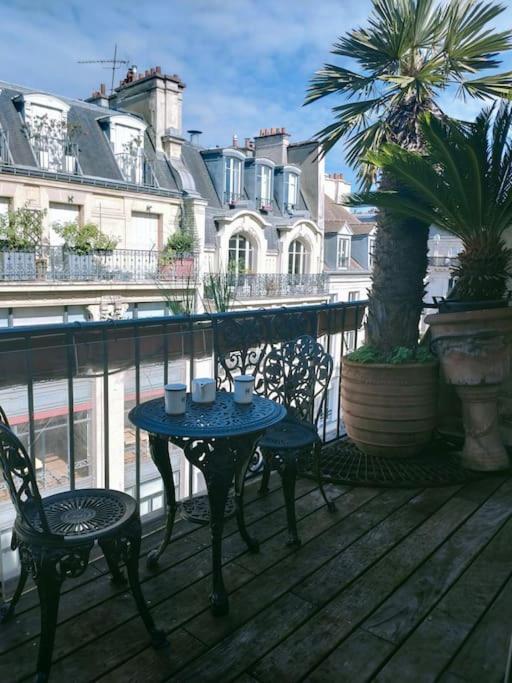 Centre Grand Duplex Avec Belle Terrasse Parigi