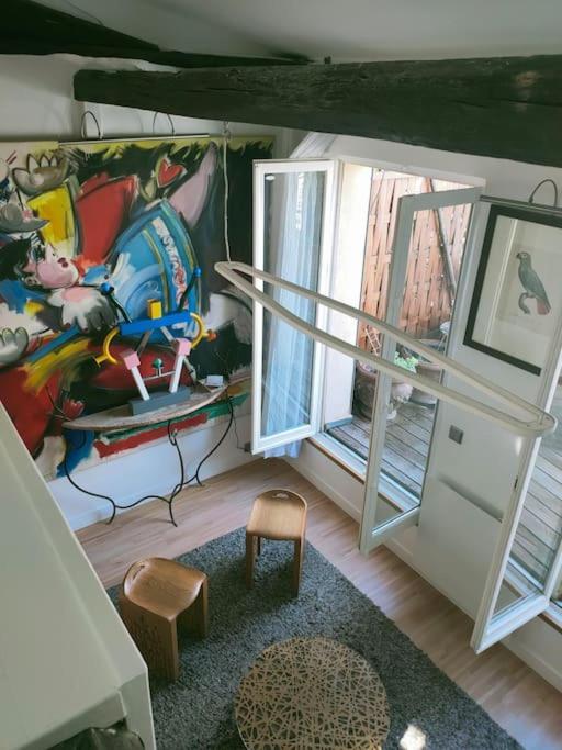 Appartamento Centre Grand Duplex Avec Belle Terrasse Parigi